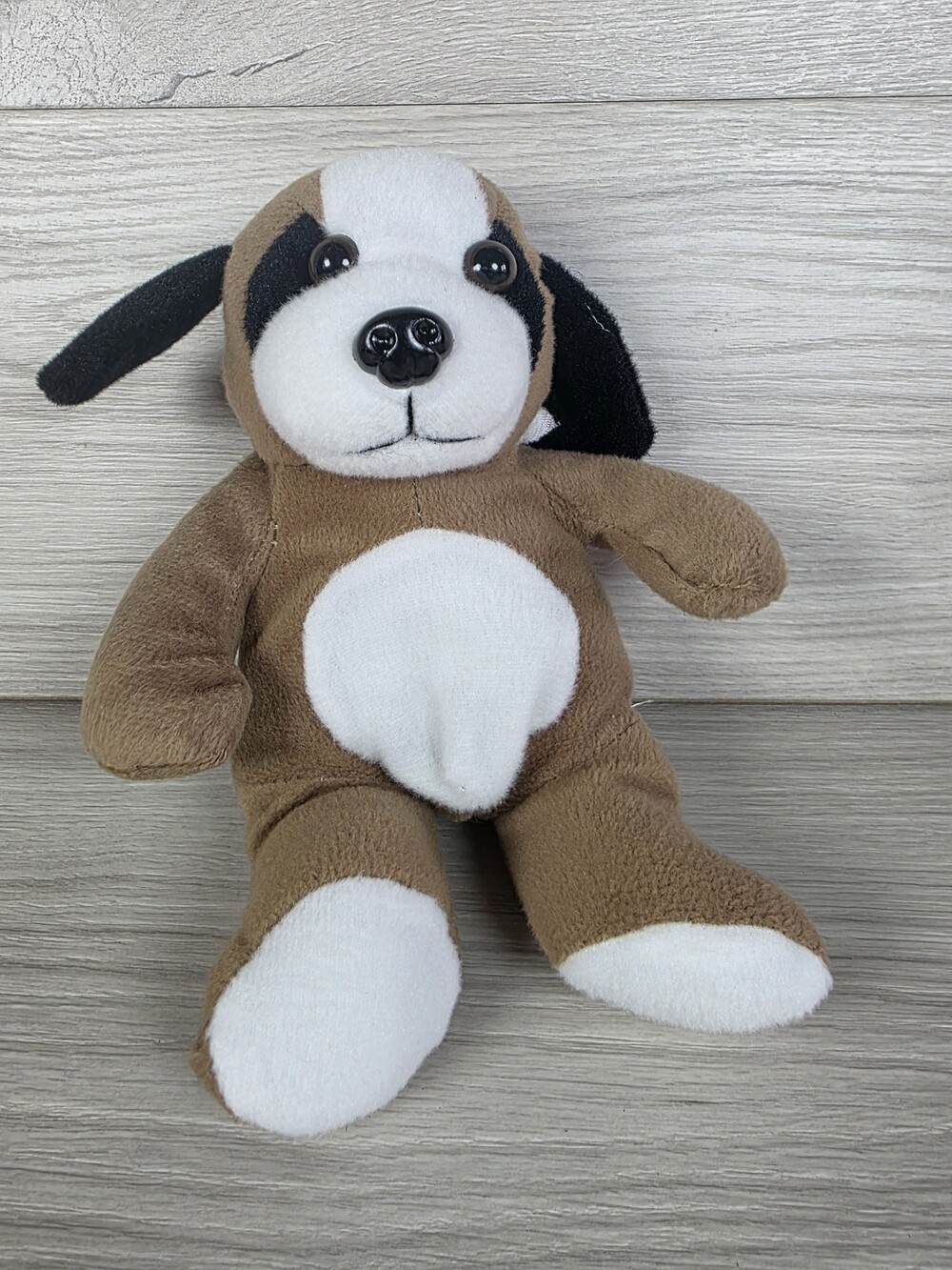 Calplush Plush Dog Puppy Brown and White 9" SU25